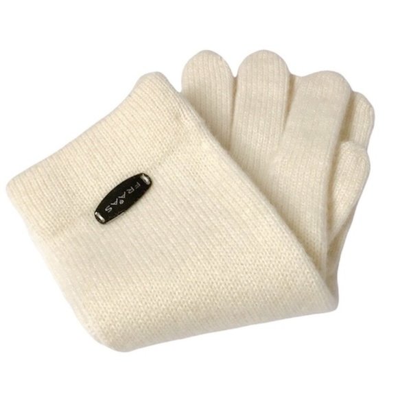 FRAAS Luxury Knit Gloves In Pure Cashmere - Picture 4 of 8